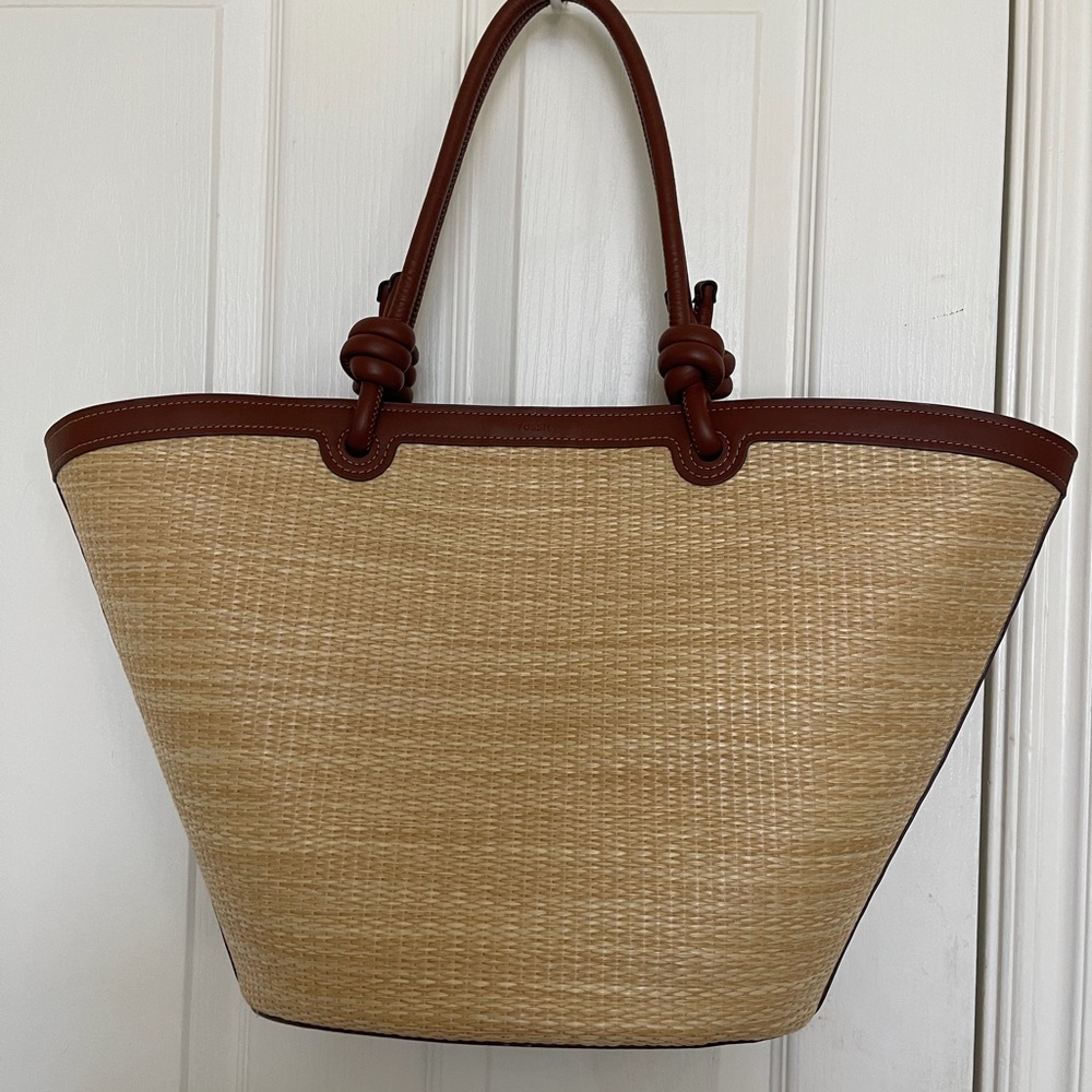 FOSSIL Handbag - Tan and Brown Tote Bag